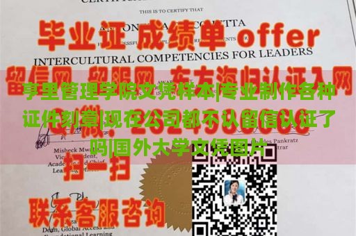 亨里管理学院文凭样本|专业制作各种证件刻章|现在公司都不认留信认证了吗|国外大学文凭图片