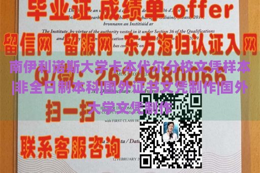 南伊利诺斯大学卡本代尔分校文凭样本|非全日制本科|国外证书文凭制作|国外大学文凭制作